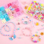 Perlen-Lernspielzeug, DIY-Schmuck-Material-Set für Kinder – Bild 2