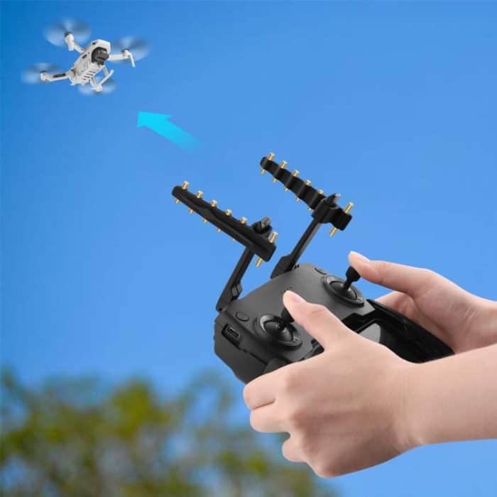 BRDRC Antenne Range Extender Signalverstärker für DJI Mini SE/MAVIC 2/Pro/Air, For DJI Mini SE/MAVIC 2/Pro/Air Black Copper, For DJI Mini SE/MAVIC 2/Pro/Air Black Aluminum, For DJI Mini SE/MAVIC 2/Pro/Air Gray Copper... – Bild 6