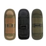 H-133 Outdoor 360-Grad-Drehung Nylon-Taschenlampen-Hüfttasche, H-133 Khaki, H-133 Green, H-133 Black – Bild 2