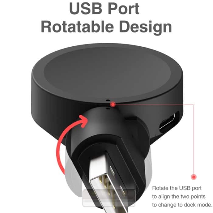 Für Samsung Galaxy Watch 4/3 USB Mini tragbares Uhrenladegerät – Bild 3