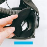 2 Stück PU-Leder-Gesichtsschaum-Augenmasken-Abdeckung für HTC VIVE Headset VR, Thick 2cm, Thin 1.5cm – Bild 6