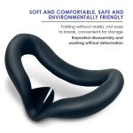 6 Teile/satz Für Oculus quest2 Silikon All-Inclusive Konsole Controller Abdeckung, White, Blue, Black, Red – Bild 6