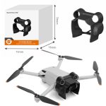 Sunnylife MM3-ZG406 Gegenlichtblende, Gimbal-Schutz, blendfreier Sonnenschutz für DJI Mini3 Pro, Black, Grey – Bild 3