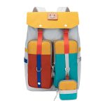 B21283 Flipper-Rucksack, Schüler, Schultasche, lässiger Reise-Computer-Rucksack