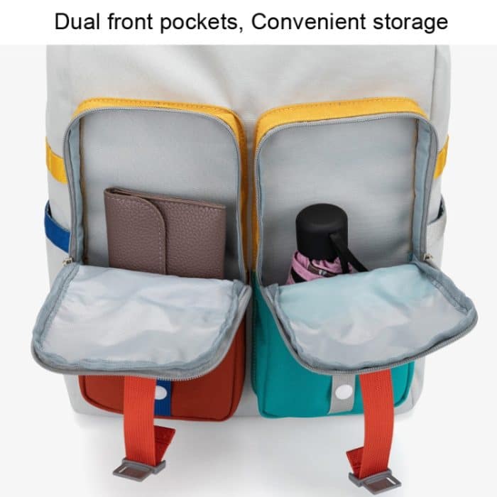 B21283 Flipper-Rucksack, Schüler, Schultasche, lässiger Reise-Computer-Rucksack – Bild 4