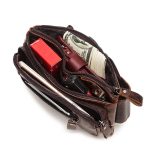 MH562 Herren-Abfallbeutel aus Leder, multifunktionale Retro-Umhängetasche, MH562 Black, MH562 Brown – Bild 6