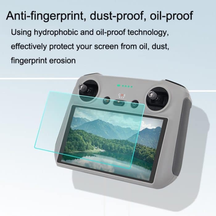 Sunnylife MM3-GHM387 9H 2,5D HD gehärtete Glasfolie für Mini3 Pro Fernbedienung, MM3-GHM387 – Bild 6