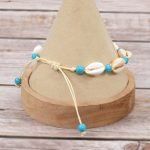 3 Stück handgeflochtenes Seil, verstellbares Muschelarmband – Bild 5