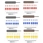 Sunnylife MM3-SN443 für Mini 3 Pro Propellerblätter + faltbare Aufbewahrungstasche aus Silikon, Red Strip+Gray Bag, Red Strip+Brown Bag, Blue Strip+Gray Bag, Blue Strip+Brown Bag, Yellow Strip+Gray Bag, Yellow Strip+Brown Bag – Bild 2