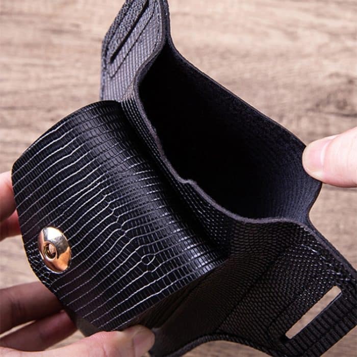 Y-17 3-in-1 Feuerzeug-Telefon-Zigarettenbox-Aufbewahrungs-Taillentaschen, Y-17 Crazy Horse Black, Y-17 Crazy Horse Coffee, Y-17 Crazy Horse Apricot, Y-17 Lizard Pattern Black, Y-17 Lizard Pattern Blue – Bild 4