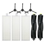 Zubehör für den Saugroboter 360 X100/X100 MAX, Main Brush, 2pcs Filter, 1pair Side Brush, Main Brush +2 Filters+2 Side Brushes – Bild 4
