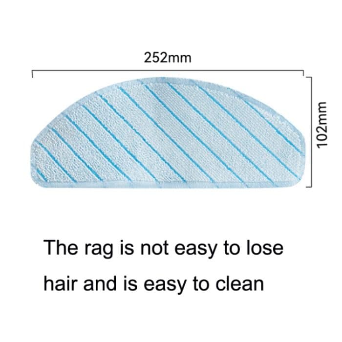 Zubehör für Ecovacs T8 / T9 / N8 Pro Staubsauger, 5PCS Strong Drag, 5PCS Dust Bag, Rag Holder, 5PCS Washing Rag, 5PCS Cleaning Brush – Bild 3