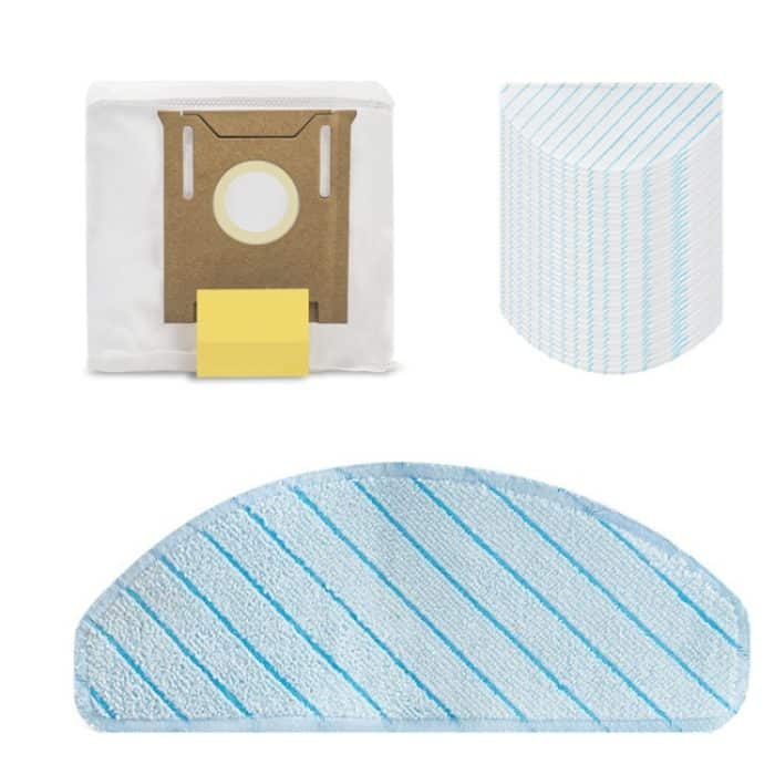 Zubehör für Ecovacs T8 / T9 / N8 Pro Staubsauger, 5PCS Strong Drag, 5PCS Dust Bag, Rag Holder, 5PCS Washing Rag, 5PCS Cleaning Brush – Bild 5
