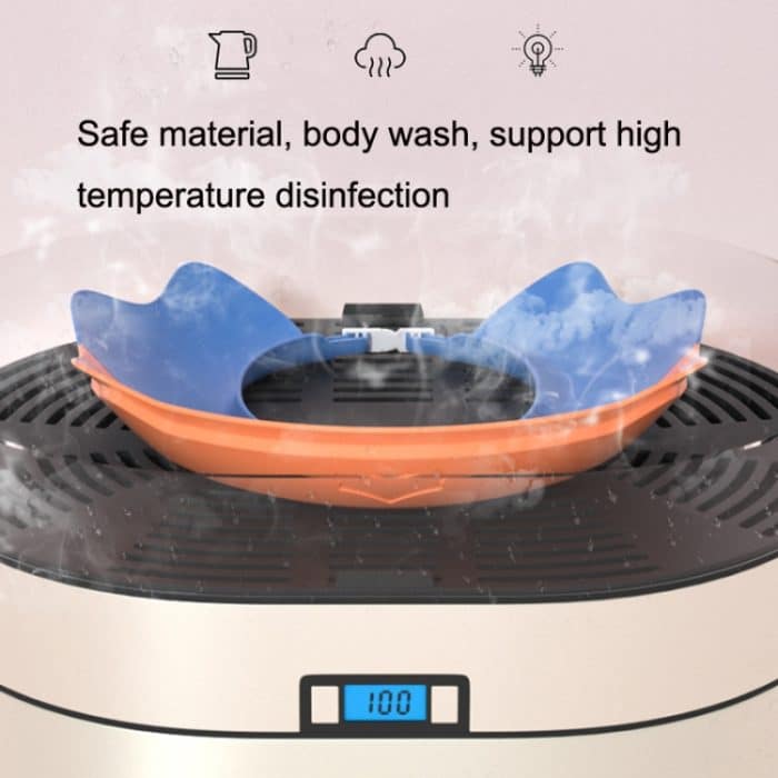 3PCS Shampoo Ohrenschützer Silikon Säugling Waschen Bad Kappe Kind Waschen Hut, Blue, Orange, Purple – Bild 6