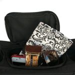 Kinderwagen-hintere Hängetasche, Babyflaschen-Bechertasche, Black, Red – Bild 5