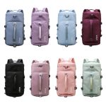 375 Wasserdichter und verschleißfester Umhängetaschen-Reiserucksack mit großem Fassungsvermögen, Black, Fog Blue, Sky Blue, Taro Purple, Charming Purple, Cherry Pink, Light Pink, Jelly Green – Bild 2