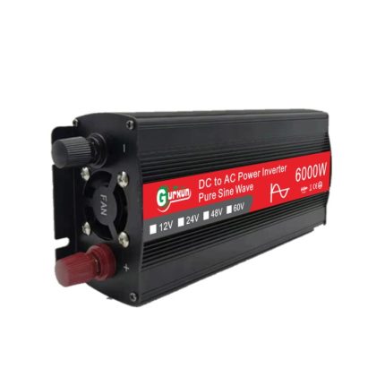 Gurxun 6000 W Hochleistungs-Sinus-Wechselrichter mit einzelner Digitalanzeige, 6000W 12V-220V, 6000W 24V-220V, 6000W 48V-220V, 6000W 60V-220V