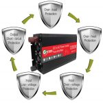 Gurxun 12000 W Hochleistungs-Sinus-Wechselrichter für Haushalt und Auto, 12000W 48V To 220V, 12000W 12V To 220V, 12000W 24V To 220V, 12000W 60V To 220V, 12000W 12V To 110V – Bild 3