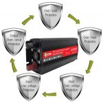 Gurxun 4000W Home Car Power Converter Sinus-Wechselrichter, 4000W 12V To 220V, 4000W 24V To 220V, 4000W 48V To 220V, 4000W 60V To 220V – Bild 4