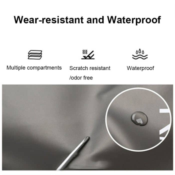 B-316 Glänzende, wasserdichte Fitnesstasche mit großem Fassungsvermögen, Gepäcktasche, Red, Blue, Black, Grey – Bild 4