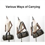 B-316 Glänzende, wasserdichte Fitnesstasche mit großem Fassungsvermögen, Gepäcktasche, Red, Blue, Black, Grey – Bild 5