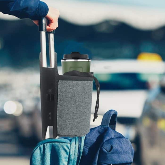 Gepäckaufbewahrung, Getränkehalter, Flugticket-Aufbewahrungstasche, Single Cup Holder – Bild 6