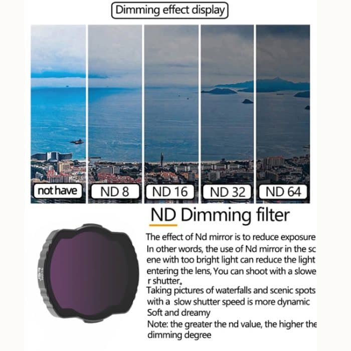 JSR einstellbarer Filter für DJI Avata, Stil:, MCUV, CPL, ND8, ND16, ND32, ND64, ND8PL, ND16PL, ND32PL, ND64PL, Night, Star, CPL ND8 ND16, ND8 ND16 ND32, 4 In1 NDPL, 6 In1 UV CPL ND8/16/32/64, 8 In 1 CPL ND8/16/32/64 Night 8PL 16PL – Bild 5