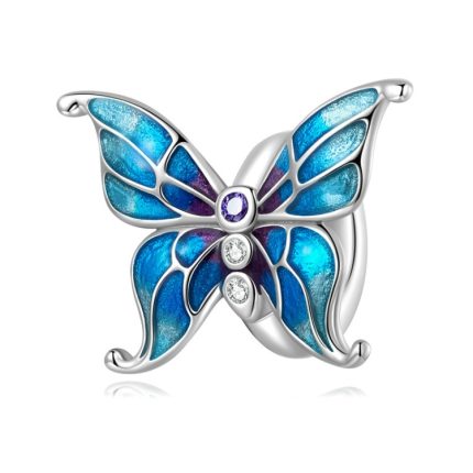 S925 Butterfly Series DIY Armband Perlenzubehör, Stil: