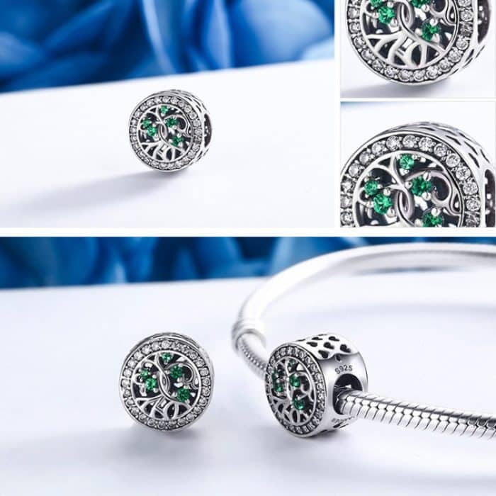 SCC179 S925 Silber DIY Perlen Armband Zubehör – Bild 3