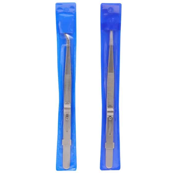 Diamant-Schmuckpinzette mit geschlitzter Edelstahlpinzette, Spezifikation: – Bild 6