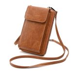 Lady Purse Schulter-Crossbody-Tasche Multifunktionale Handytasche, Style 1 Red, Style 1 Blue, Style 1 Black, Style 1 Brown, Style 1 Beige – Bild 6