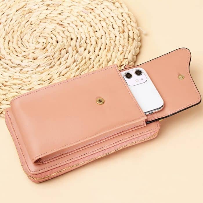 Schulter-Crossbody-Tasche, große Kapazität, lange Damen-Geldbörse, Handytasche, Style 3 Yellow, Style 3 Red, Style 3 Blue, Style 3 Black, Style 3 Pink, Style 3 Apricot – Bild 4