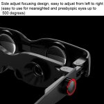 DM0125 3X Angelfernglas, verstellbarer Fokus, Glastyp-Fernglas, Hardcover, With Grey Polarised Lens, With Yellow Polarised Lens, With Red Polarised Lens, With Grey + Yellow  Lens – Bild 5