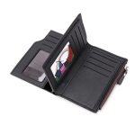 BEEDOVR 9902 Herren Kurze Brieftasche Multi-Card-Reißverschluss-ID-Tasche, BEEDOVR 9902 Black, BEEDOVR 9902 Brown – Bild 5