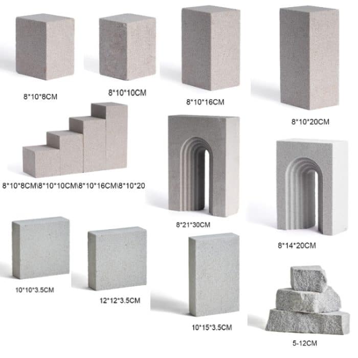 Schmuck Stillleben Ornamente Geometrie Fotografie Requisiten, Größe:, Square Column 8x8x10 cm, Square Column 10x8x10 cm, Square Column 10x8x16 cm, Square Column 10x8x20 cm, Square Column 4PCS/Set, Door Hole 8x21x30 cm, Door Hole 8x14x20 cm... – Bild 2