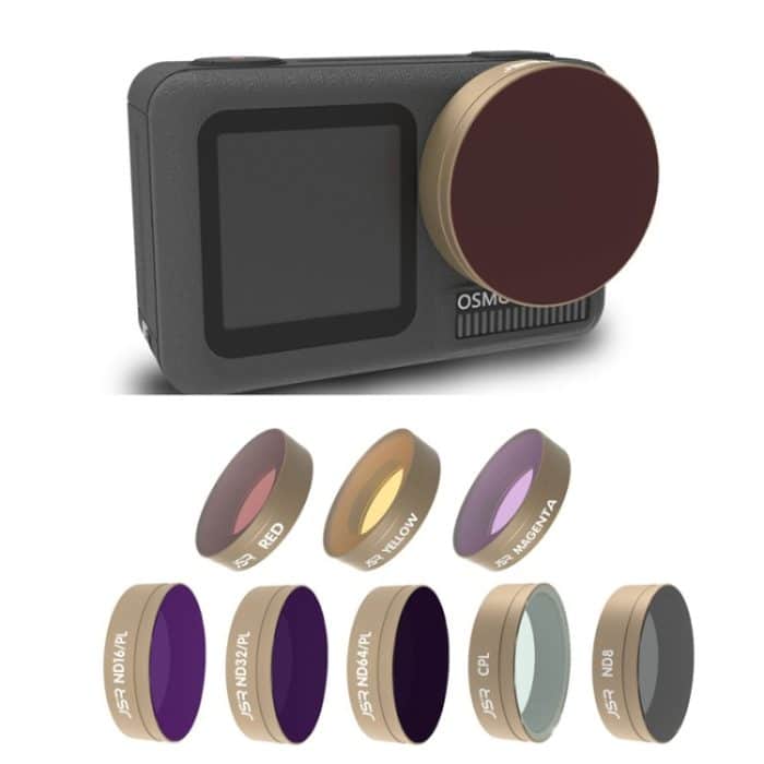 JSR Filter für DJI Osmo Action Motion Kamera, Stil:, LG-CPL, LG-ND4, LG-ND8, LG-ND16, LG-ND32, LG-ND8/PL, LG-ND16/PL, LG-ND32/PL, LG-ND64/PL, LG-Red, LG-Yellow, LG-Magenta – Bild 5