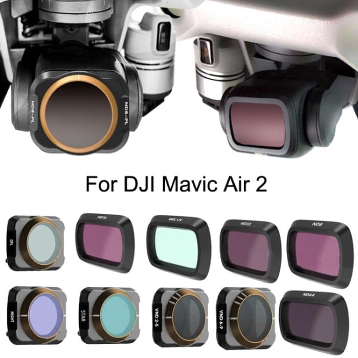 JSR für DJI Mavic Air 2 Bewegungskamerafilter, Stil:, UV, CPL, ND8, ND16, ND32, ND64, STAR, Anti-light, ND2-5, ND6-9, ND2-5+ND6-9+Anti-light, MCUV+CPL+ND16+ND32, UV+CPL+ND8+ND16+ND32+ND64, UV+CPL+ND8+ND16+ND32+ND64+STAR+Anti-light – Bild 2