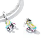 SCC2213 Skate DIY Anhänger Perlen 925 Silber Armband Anhänger Zubehör – Bild 3