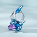 SCC2343 Öltropfperlen 925 Silber Armband Zubehör – Bild 3