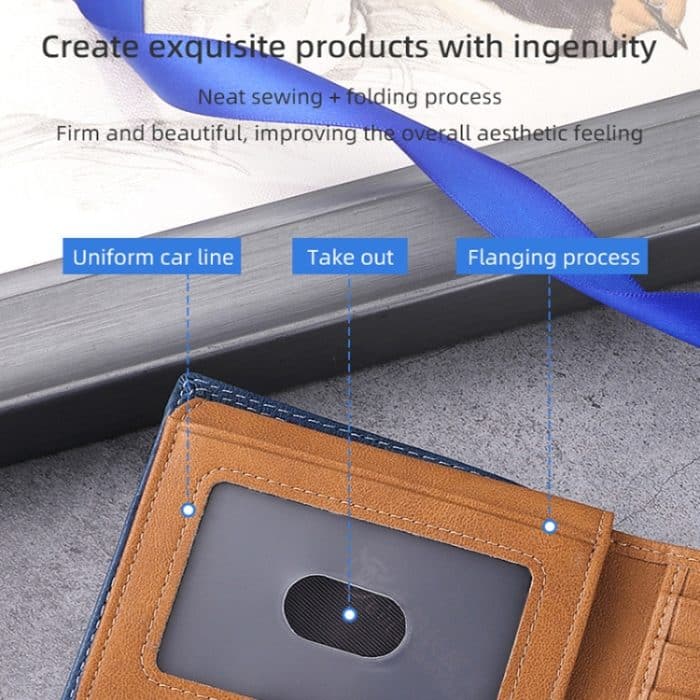 BUFF CAPTAIN 032 Vintage-Leder-Geldbörsen, Münzen, Kartenhalter – Bild 5