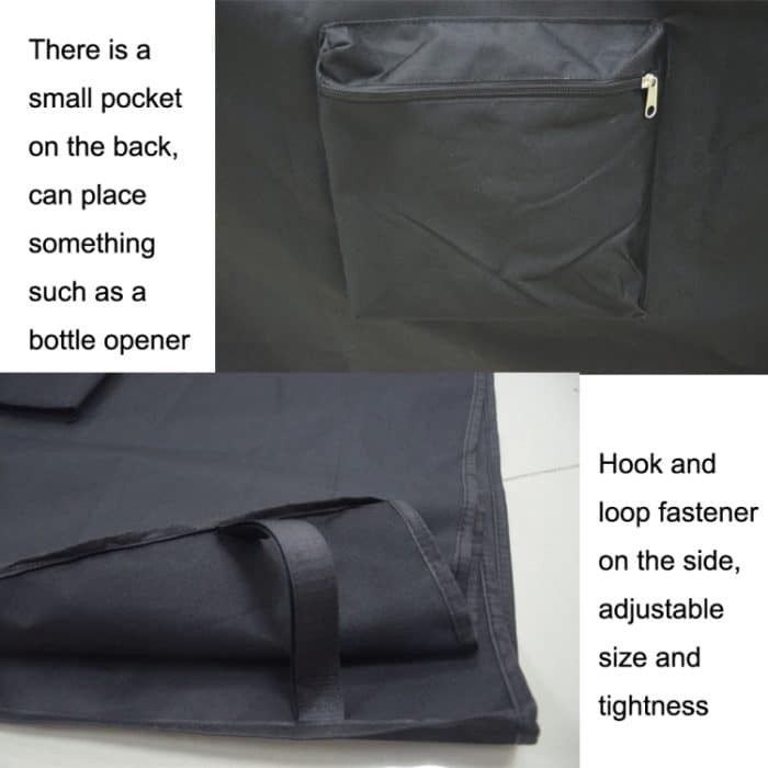 Kalte Autohaube, Outdoor-Party-Kühler, Klimaanlage, 300D-Oxford-Stoff, Möbelhaube, Black – Bild 4