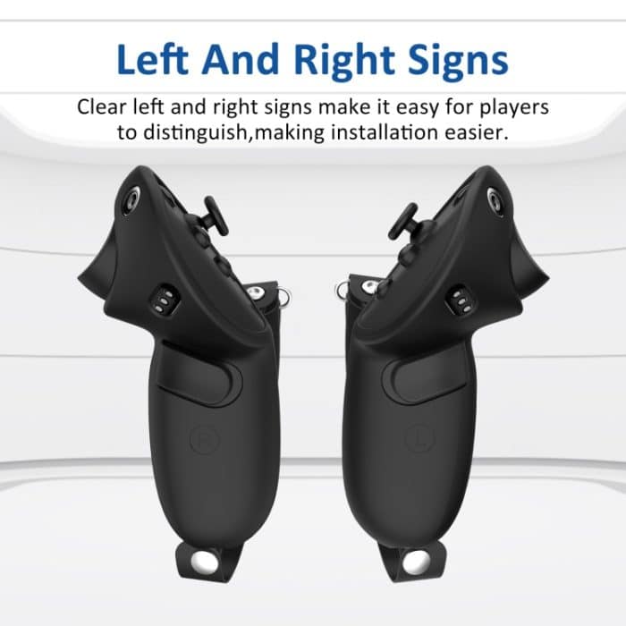 Für Oculus Quest Pro 1 Paar Griff Silikonhülle Abdeckung VR Zubehör – Bild 4