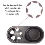 Kinderwagen-Doppelbecherhalter, Kinderwagen-Flaschen-Snackbox-Regal, J4100 – Bild 4