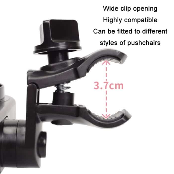 Kinderwagen-Doppelbecherhalter, Kinderwagen-Flaschen-Snackbox-Regal, J4100 – Bild 5