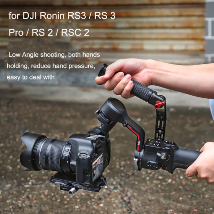 Für DJI Ronin RS3 Pro, verstellbarer Winkel, Griffstabilisator aus Aluminiumlegierung, For DJI Ronin RS3 Pro – Bild 6