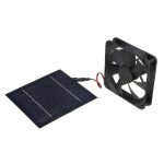 20 W Solar-Mini-Lüfter, Badezimmer, Küche, Solar-Abluftventilator, Al-043 20W – Bild 2