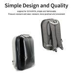 Für DJI Avata Kohlefaser-Rucksack, stoßfeste und wasserdichte Tasche, For DJI Avata Carbon Fiber Backpack – Bild 3