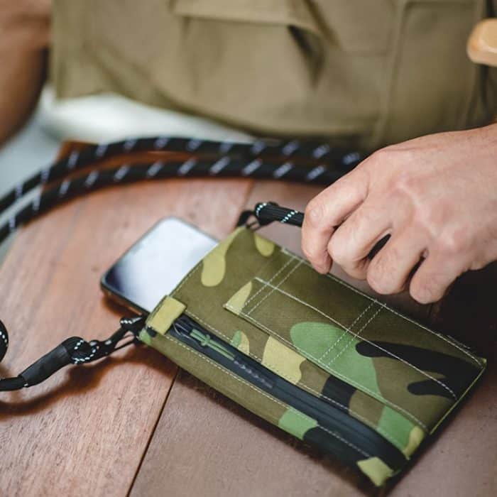 Maden TSS2207203 Retro-Umhängetasche, einschultrige, tragbare Gürteltasche für den Außenbereich, Handytasche, TSS2207203 – Bild 6