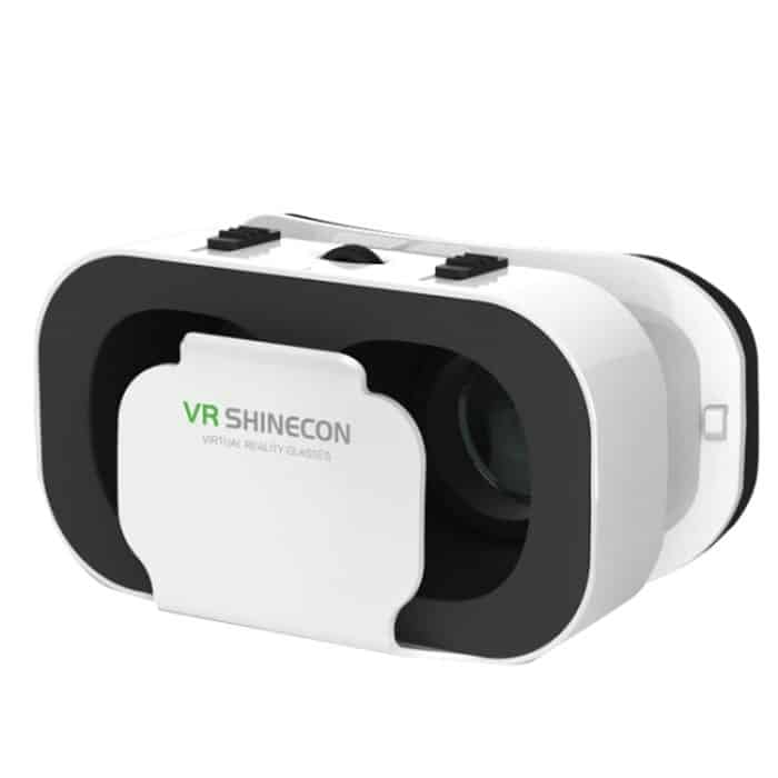 VR SHINECON G05 5. 3D VR Brille Virtuelles Headset Digitale Brille, G05 White – Bild 1