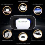 VR SHINECON G05 5. 3D VR Brille Virtuelles Headset Digitale Brille, G05 White – Bild 3